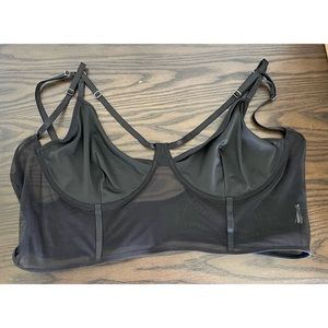 Plus Mesh Harness Underwire Bra